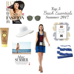 Top 5 Beach Essentials for Summer 2017