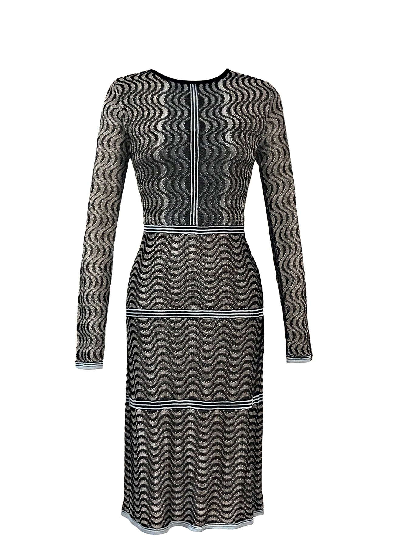 Historic New York Gradation Knit Dress - Historic New York