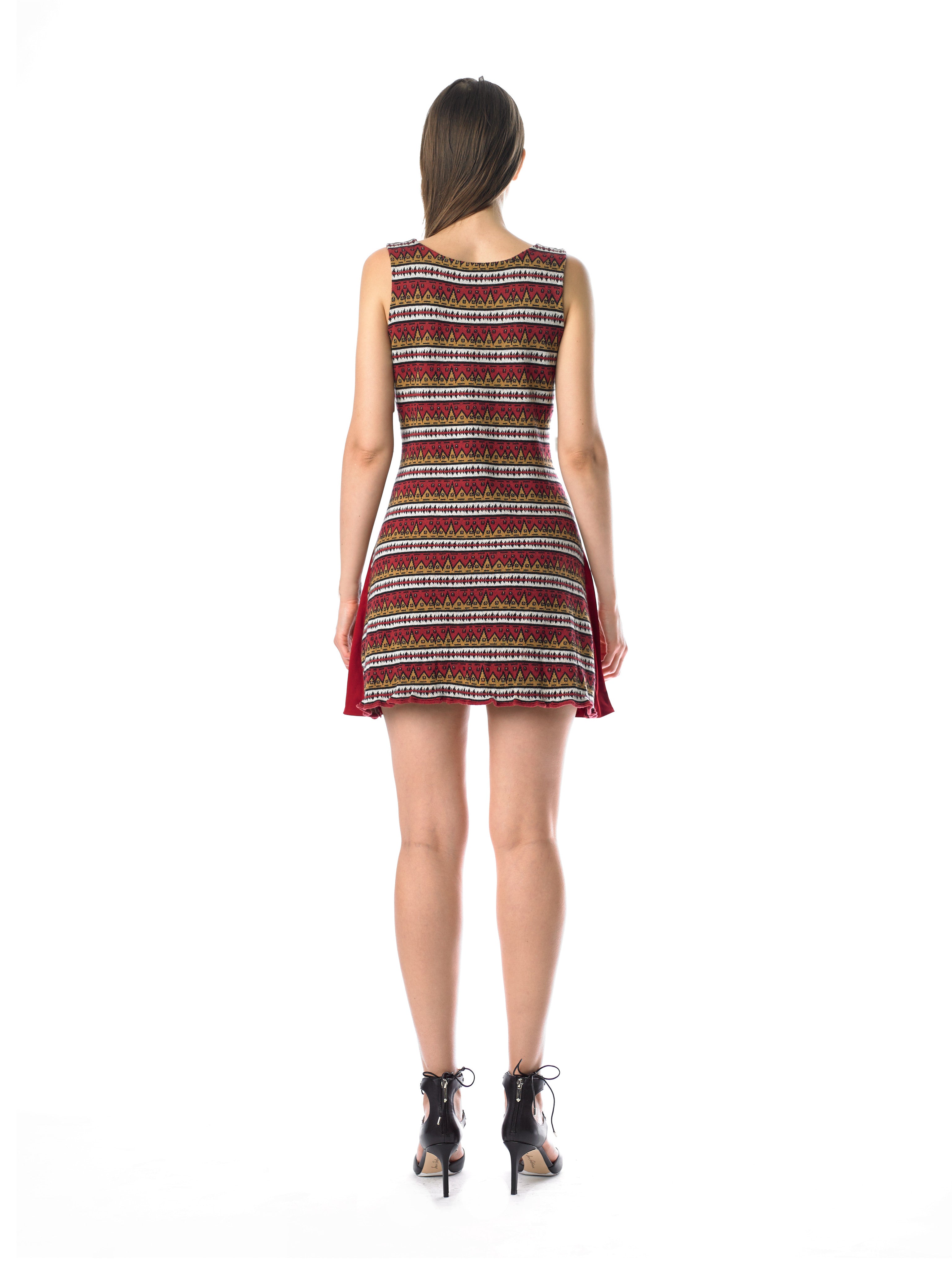 Historic New York Mesolithic Handkerchief Mini Dress - Historic New York