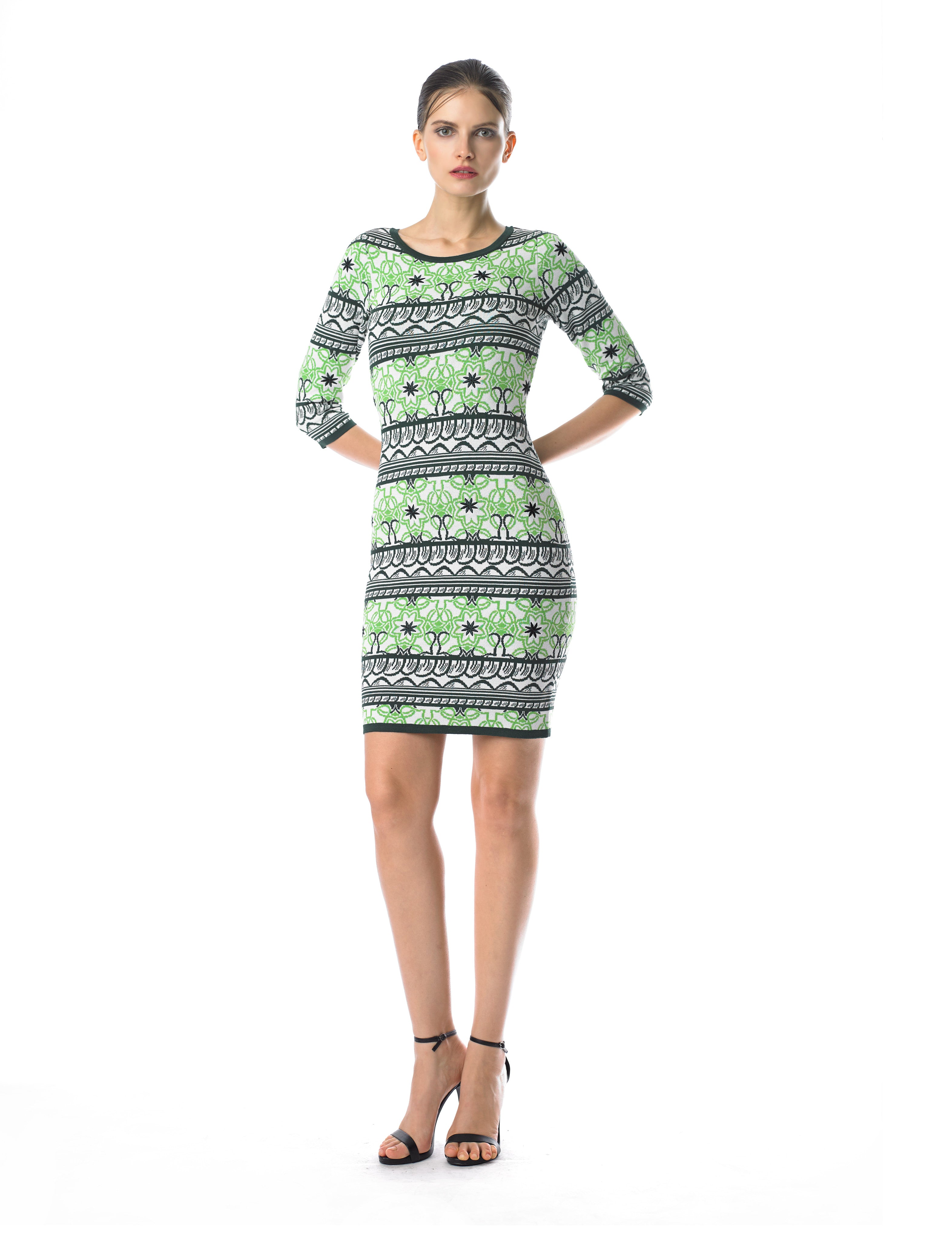 Historic New York Intricate Floral Dress - Historic New York