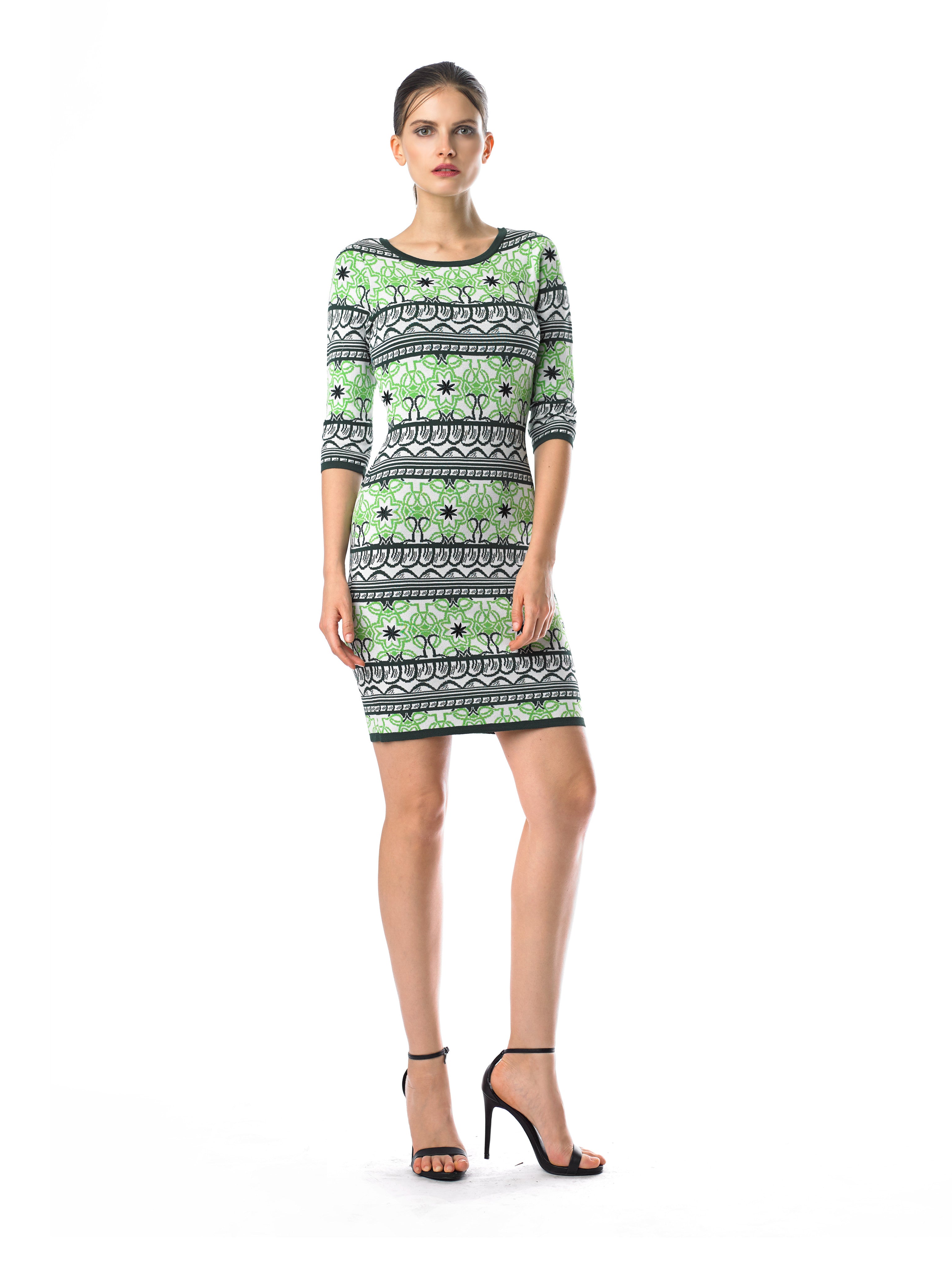 Historic New York Intricate Floral Dress - Historic New York