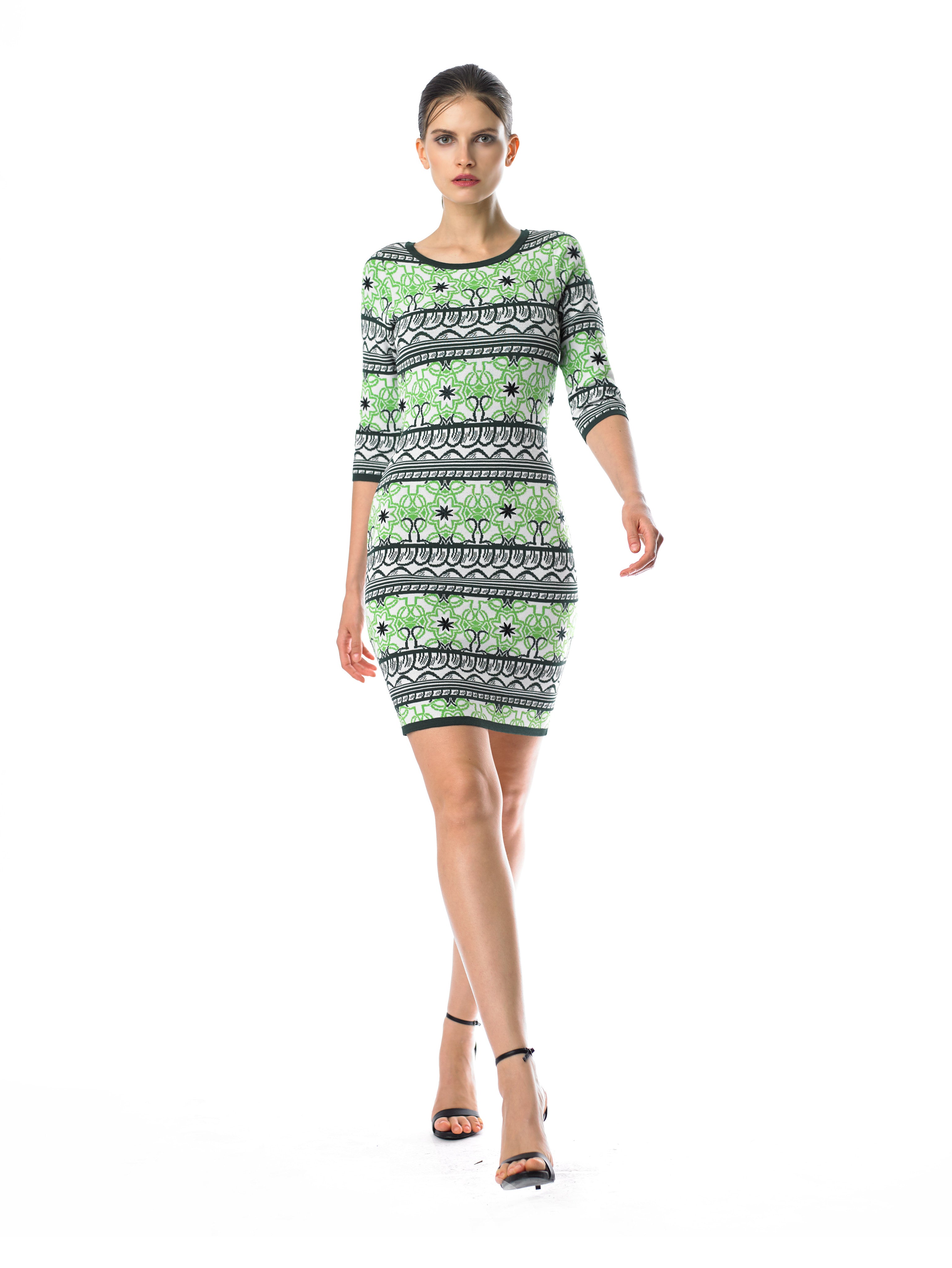 Historic New York Intricate Floral Dress - Historic New York