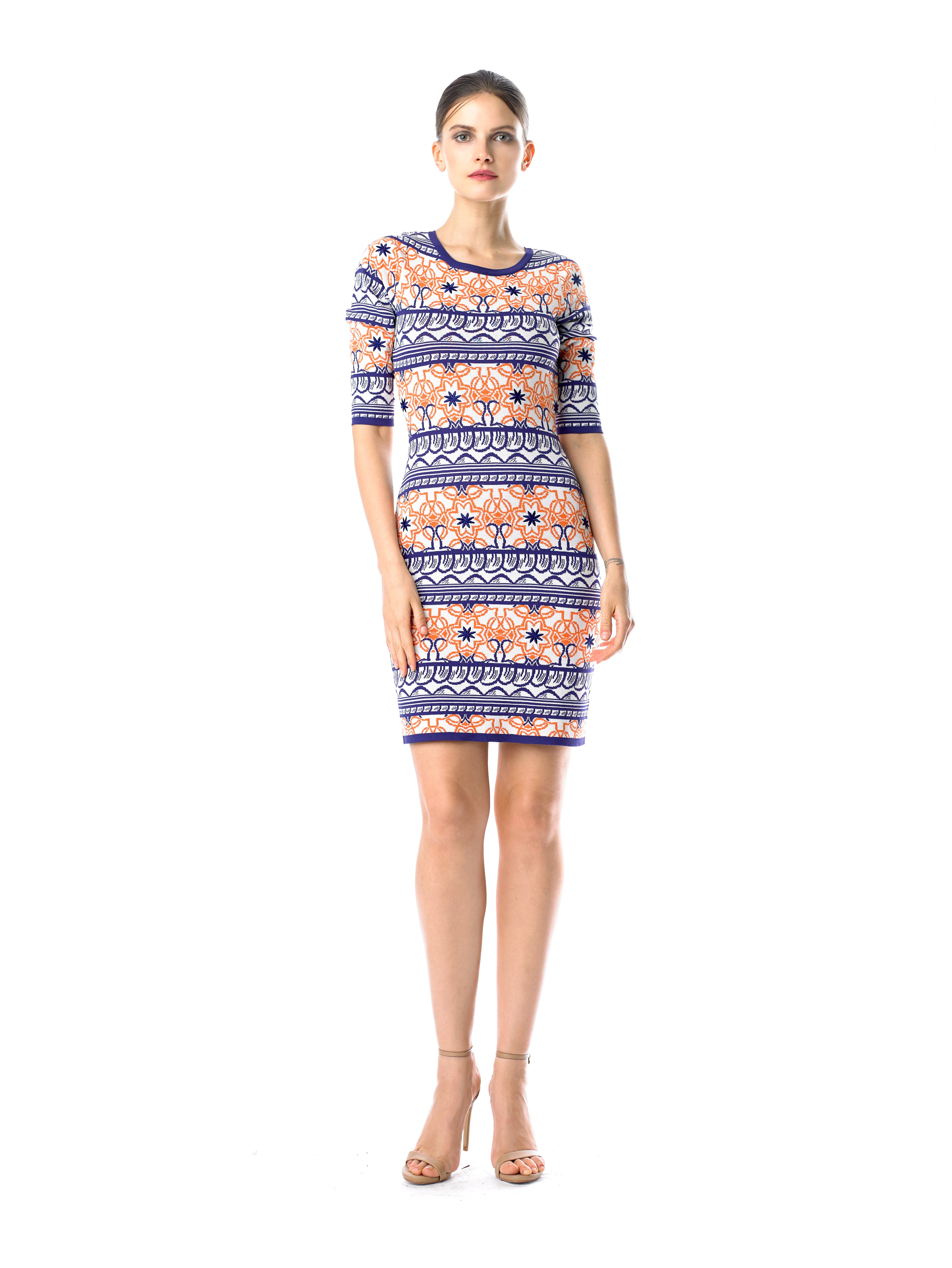 Historic New York Intricate Floral Dress - Historic New York