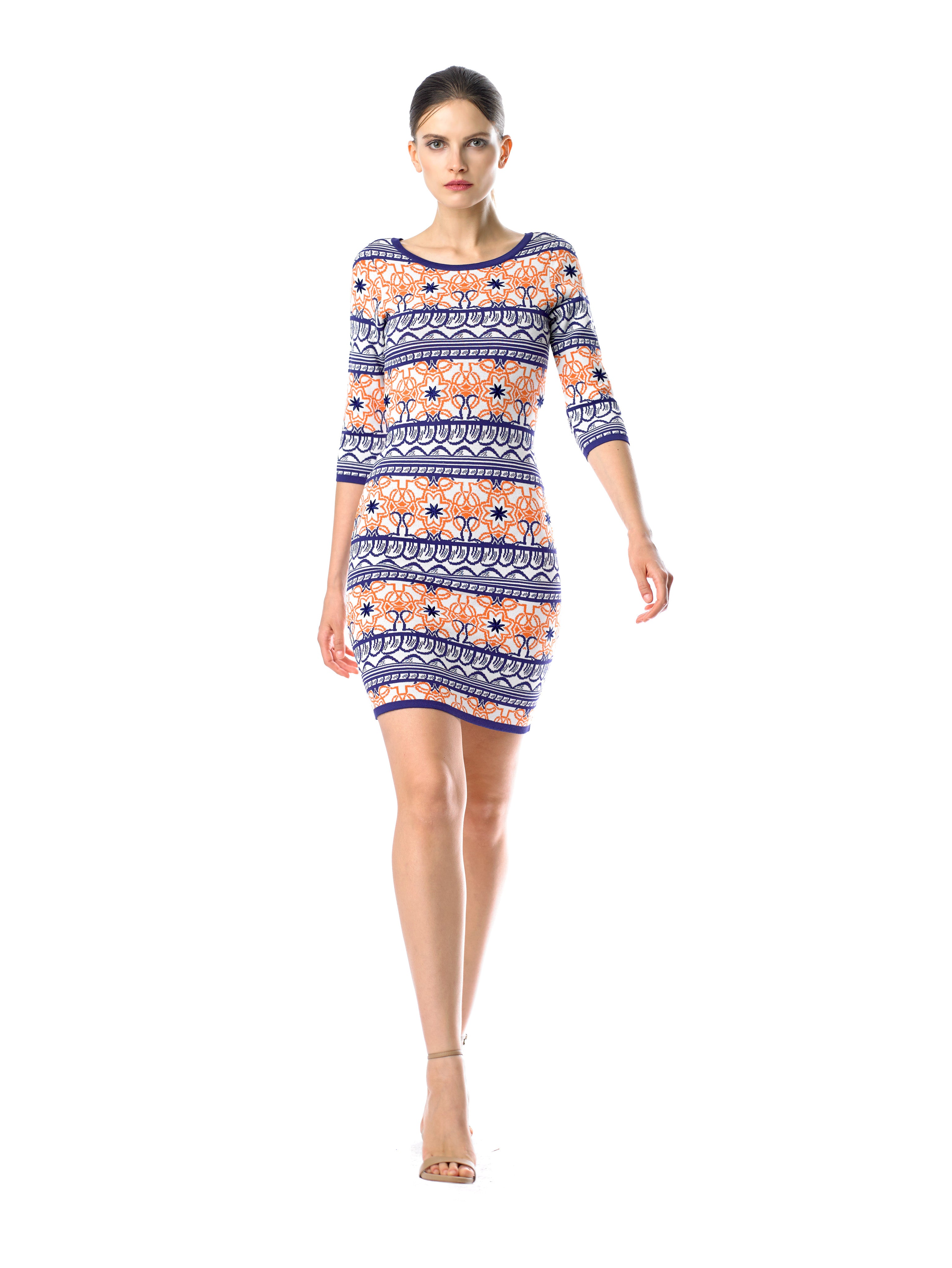 Historic New York Intricate Floral Dress - Historic New York