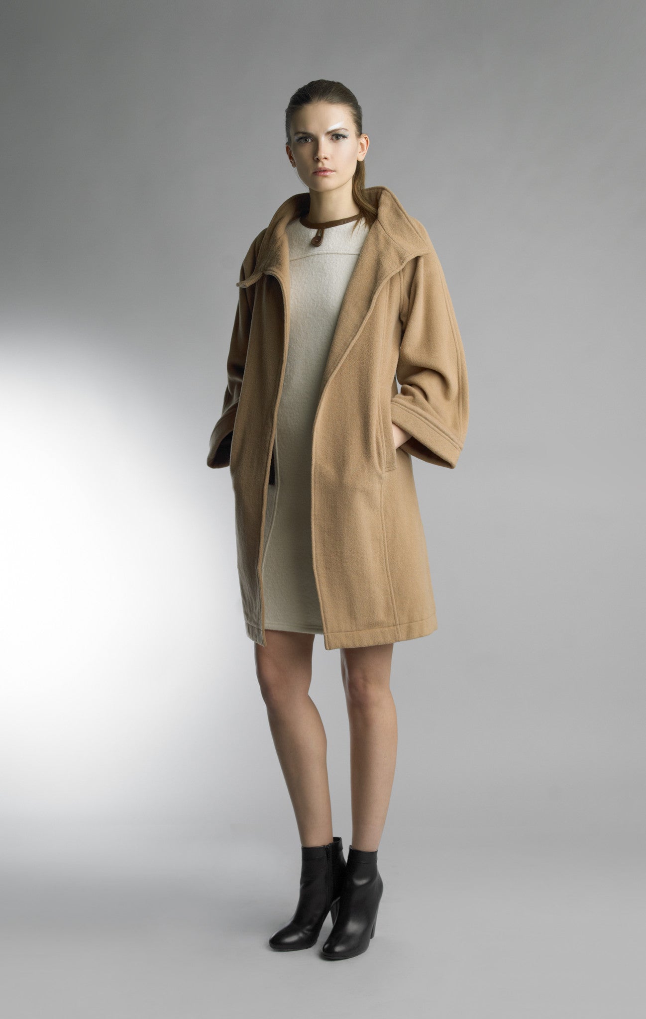 Historic New York La Laine Nuage Wool Cloud Dress - Historic New York