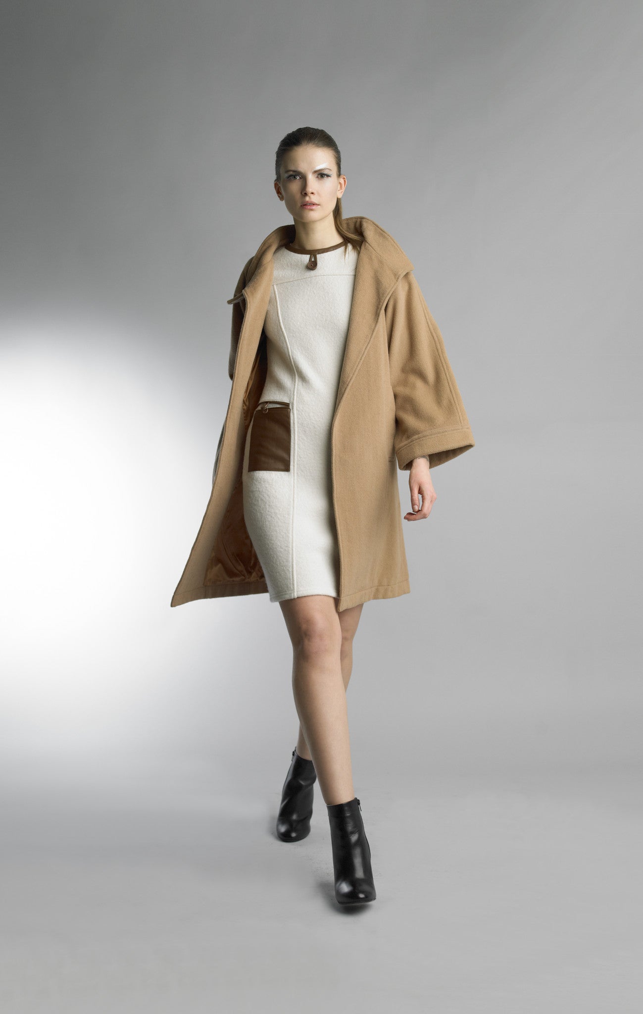 Historic New York La Laine Nuage Wool Cloud Dress - Historic New York