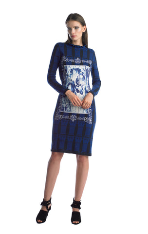 Historic New York Glaçon Fleur Art Gallery Dress - Historic New York